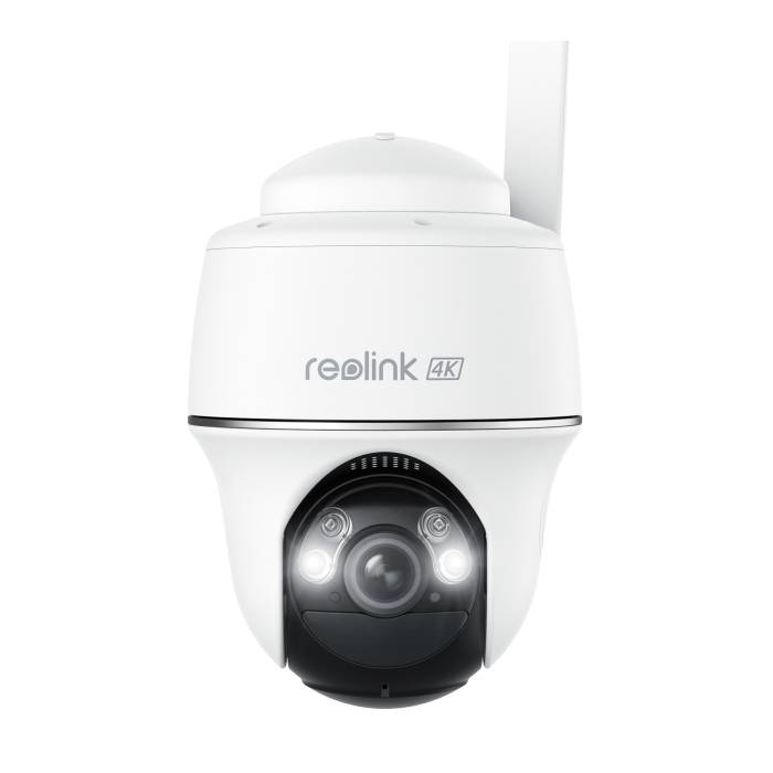Camera de supraveghere exterior Reolink Go Series G440, 8MP, 4K, 4G LTE, PTZ Pan & Tilt, Color Night Vision, IR 10m