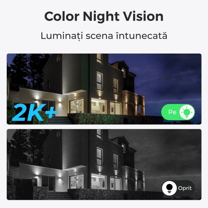 Kit camera de supraveghere exterior Reolink Argus 3 Pro B330  wireless Wi-Fi cu panou solar, 5MP, IP65, Color Night Vision