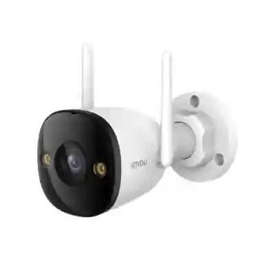 Camera de supraveghere IMOU IP Wi-Fi Bullet 3, 3MP, 2.8mm/3.6mm , Smart Night Vision, IR / lumina alba 30m, sirena, microfon, difuzor, slot card microSD IPC-S3EP-3M0WE