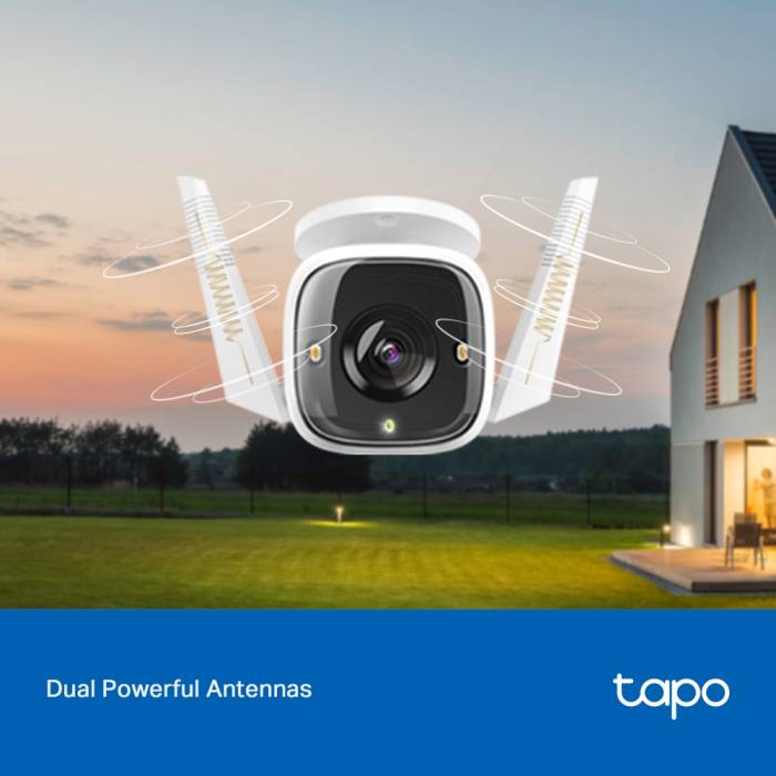 Camera de supraveghere exterior TP-Link, TAPO C320WS, IP, Wi-Fi, Video Streaming 4MP, Audio bidirectional, Alarma, IP66                                 