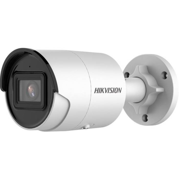 Camera supraveghere video de exterior Hikvision IP bullet DS-2CD2046G2-IU(2.8mm)C, 4 MP