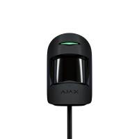 Detector cu fir PIR Ajax MotionProtect Plus Fibra Negru