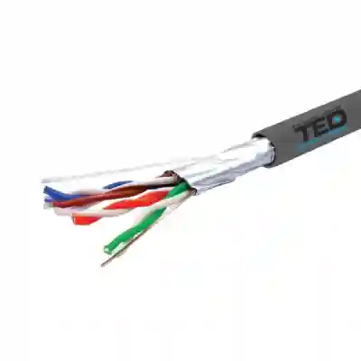 Cablu FTP cat.5e CU 0.52 24AWG FLUKE PASS TED  - Pret/METRU liniar