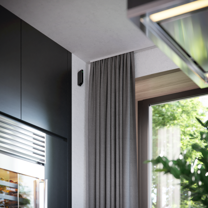 Detector Wireless Cortina Ajax MotionProtect Curtain Negru