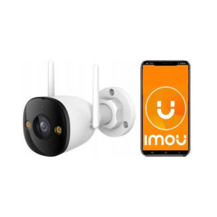 Camera de supraveghere IMOU IP Wi-Fi Bullet 3, 5MP, 2.8mm/3.6mm , Smart Night Vision, IR / lumina alba 30m, sirena, microfon, difuzor, slot card microSD IPC-S3EP-5M0WE