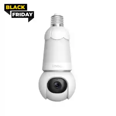 Camera de supraveghere IMOU Wi-Fi Bulb Cam, 5MP, 2.8mm, IR 25m, sirena, microfon, difuzor, slot card microSD IPC-S6DP-5M0WEB-E27