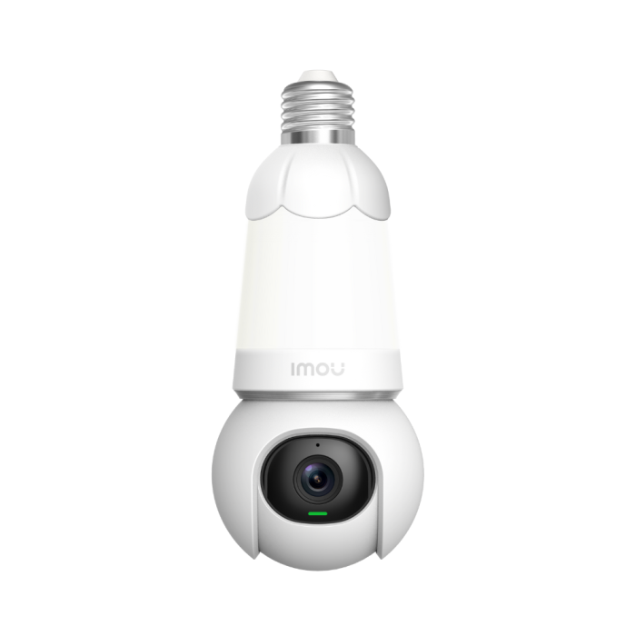 Camera de supraveghere IMOU Wi-Fi Bulb Cam, 5MP, 2.8mm, IR 25m, sirena, microfon, difuzor, slot card microSD IPC-S6DP-5M0WEB-E27