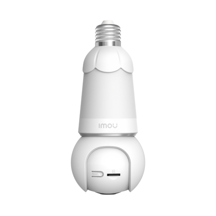 Camera de supraveghere IMOU Wi-Fi Bulb Cam, 5MP, 2.8mm, IR 25m, sirena, microfon, difuzor, slot card microSD IPC-S6DP-5M0WEB-E27