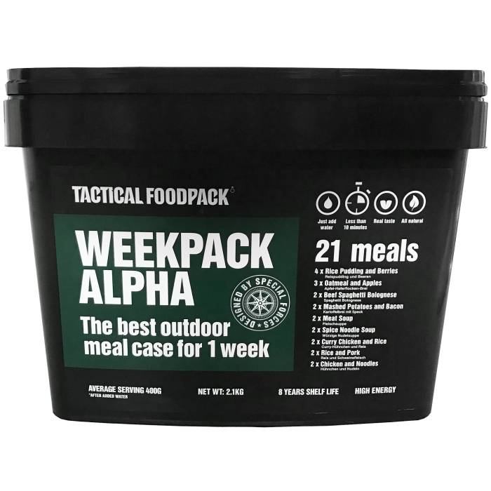 Ratie o saptamana alpha Tactical Foodpack