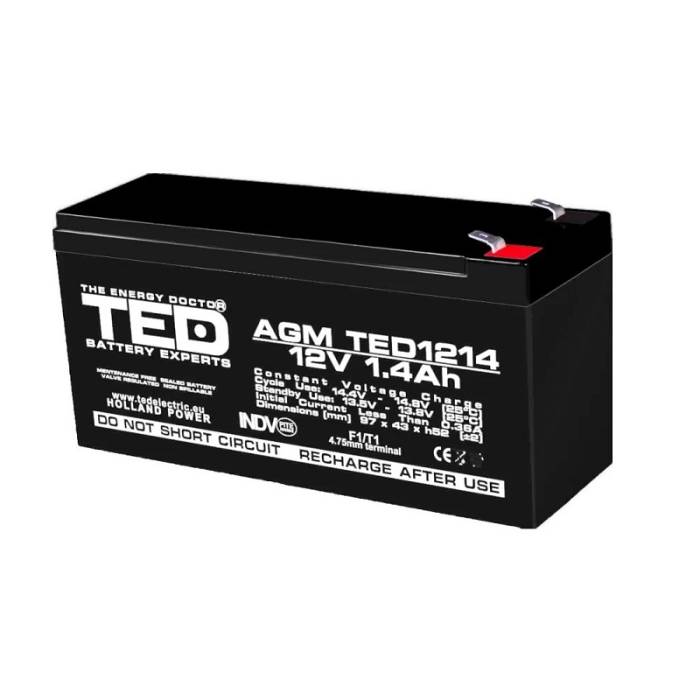 Acumulator 1.4Ah/12V