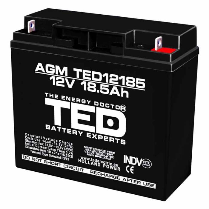 Acumulator 18.5 Ah/12V