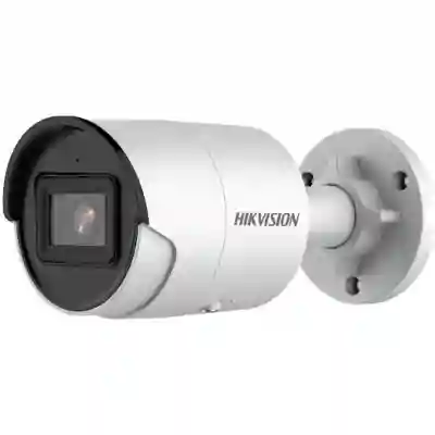 Camera supraveghere video de exterior Hikvision IP BULLET 4MP 2.8MM IR40M AUDIO