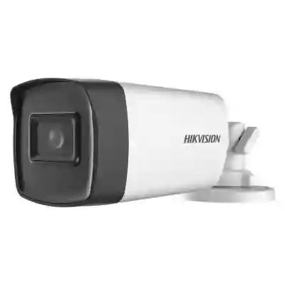 Camera supraveghere video de exterior Turbo HD bullet Hikvision DS-2CE17H0T-IT3E(2.8mm) C, 5MP, POC,