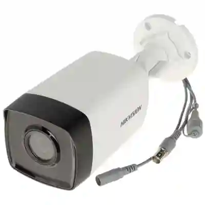 Camera supraveghere video de exterior Hikvision Turbo HD DS-2CE17D0T-IT3FS(2.8mm), 2MP