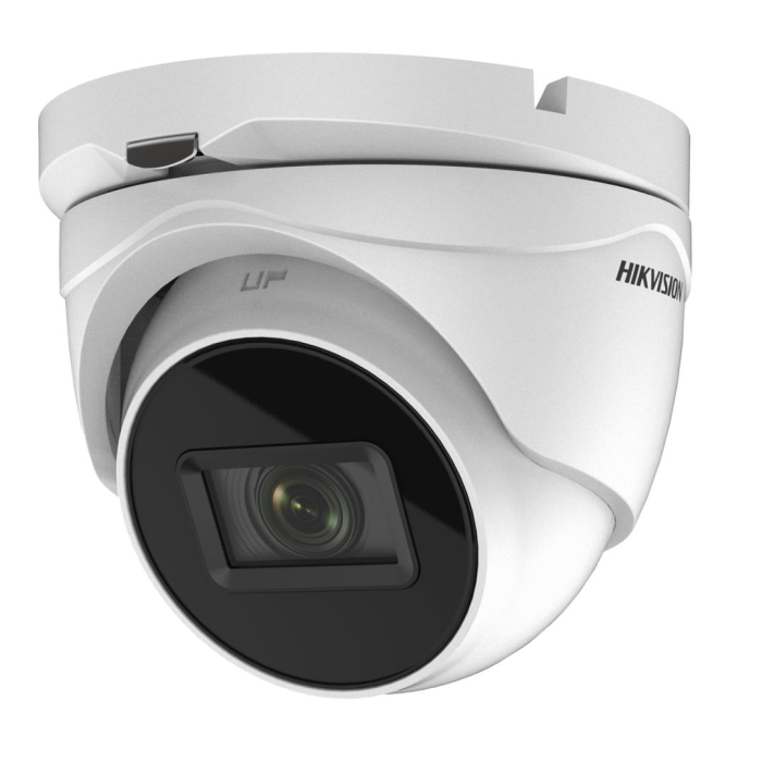 Camera supraveghere video de interior Hikvision Turbo HD dome DS-2CE79H8T-AIT3ZF(2.7- 13.5mm); 5MP