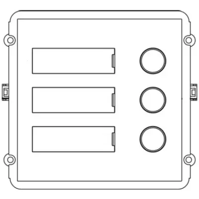 Modul Videointerfon IP Butoane Apel Dahua VTO2000A-B