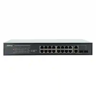 Switch PoE industrial 16 + 2(combo) porturi KMW KM-PoE1602GS-200