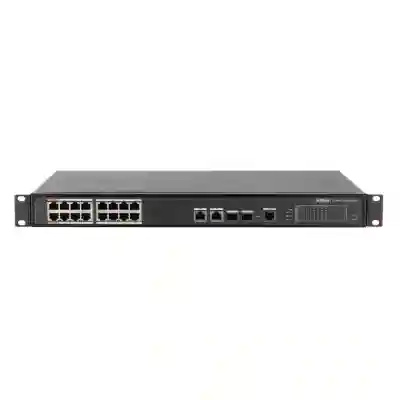 Switch PoE industrial cu management 16 + 2 + 2 porturi Dahua PFS4218-16ET-240