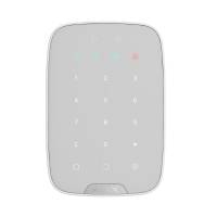 Tastatura Wireless cu cititor carduri Ajax Keypad Plus Alba