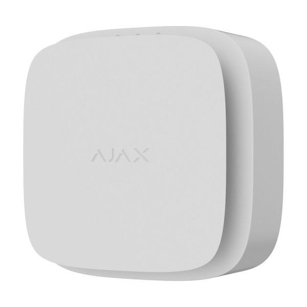Detector Wireless de fum și temperatură Ajax FireProtect 2 RB (Heat/Smoke) Alb